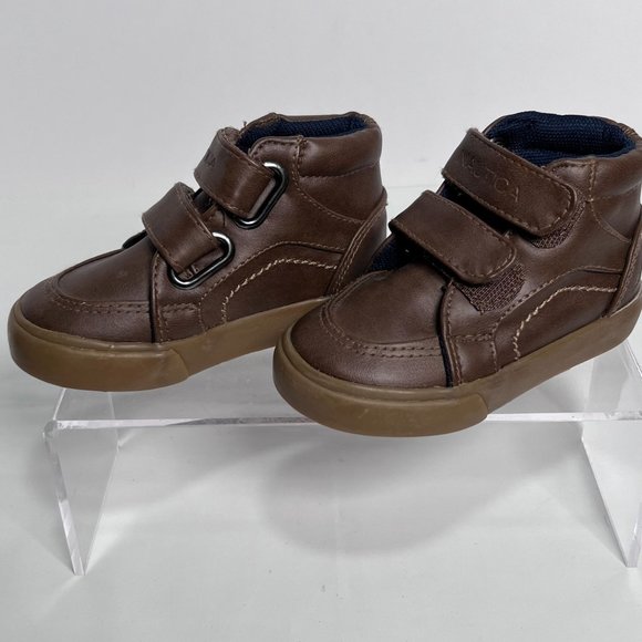 Nautica Rig Toddler size 5 Chukka Boot Brown Adjustable Strap Dress‎ Shoe Bootie - Picture 7 of 7